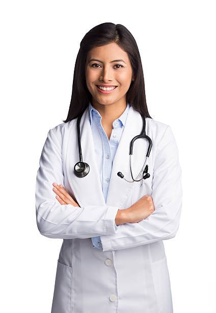 istock Confident female doctor 465112350