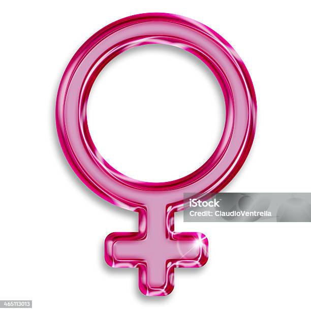 Female Gender Symbol Stock Photo - Download Image Now - Adult, Clip Art, Concepts