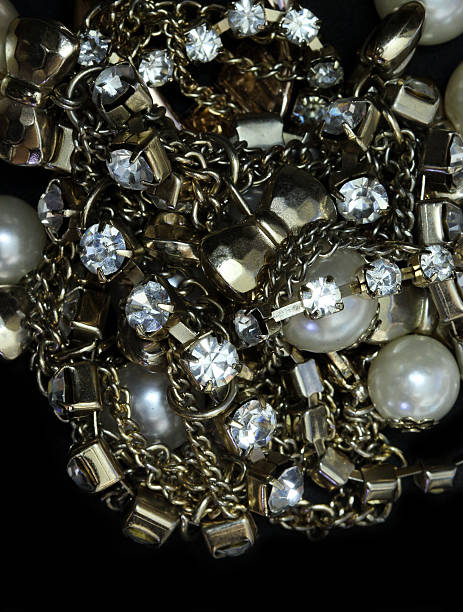 istock macro gold bead ,golden ball and pearl 465118642