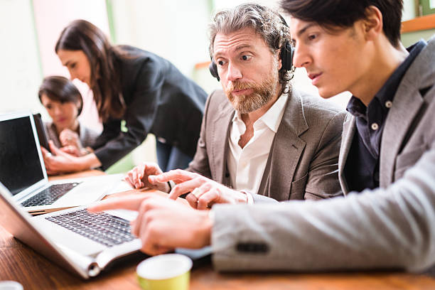 istock coworking in the office 465119338
