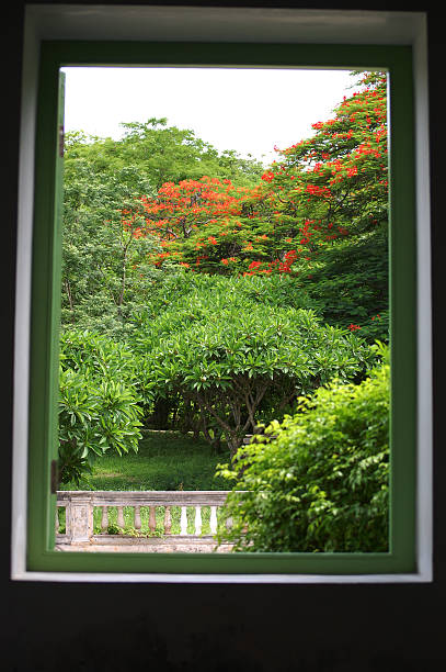 istock Window Frame Kho Si Chang Island at Chonburi Thailand 465120773