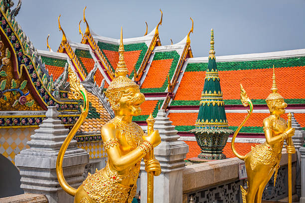 istock Golden Angle at Wat Phra Kaeo, Bangkok 465124186