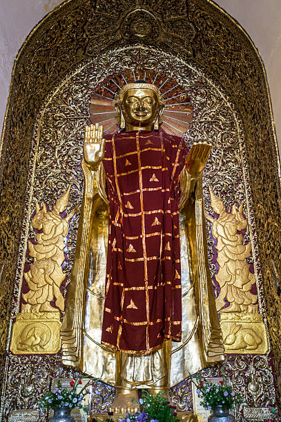 istock Standing Buddha in Taunggyi Monastery 465125847