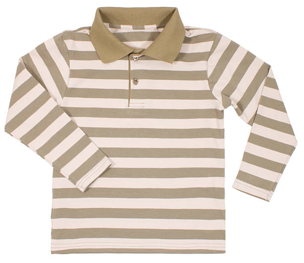 istock Striped polo shirt for children 465125863