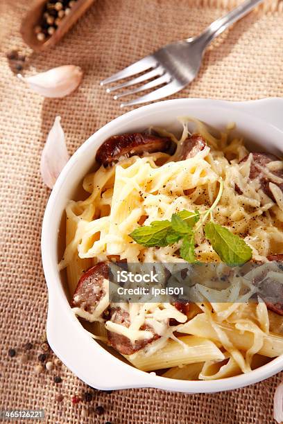 Macaroni Casserole Stock Photo - Download Image Now - Cheese, Cream - Dairy Product, Crockery