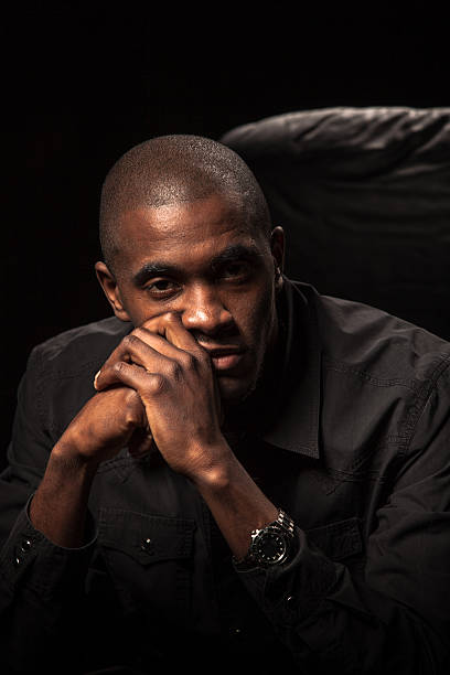 istock Portrait of Introspective Man 465126846