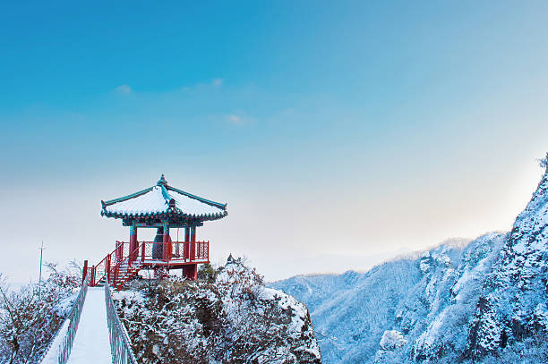 istock Landscape in winter,Guemosan 465126976
