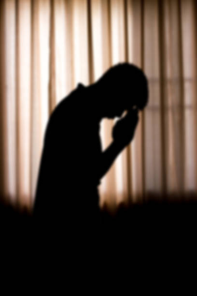 istock Silhouette of emotional expression. 465129764
