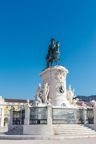 istock Statue of king Jose I. 465130372