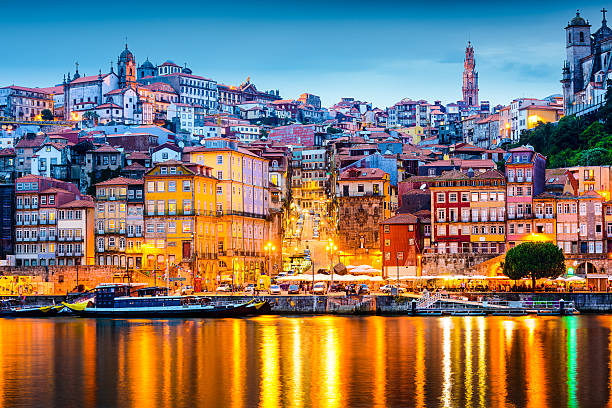 horizonte de porto, portugal - portugal - fotografias e filmes do acervo