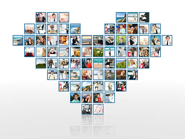 istock Love Heart Media concept smart TV 465131344