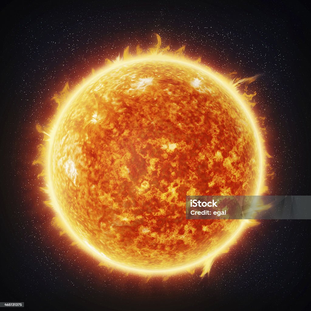 Sun Sun and stars (Nasa imagery) Abstract Stock Photo