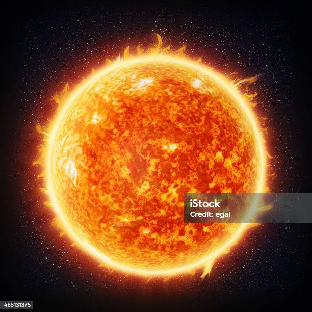 Sun Stock Photo - Download Image Now - Abstract, Astronomy, Backgrounds