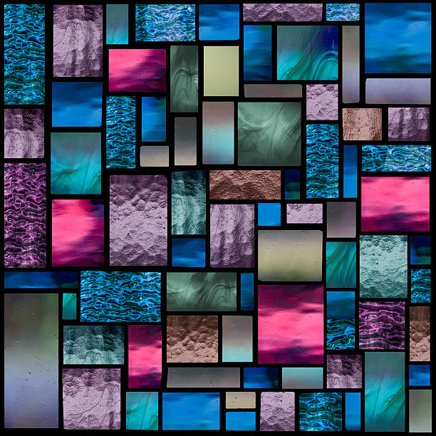 istock Stained glass church window 465134089