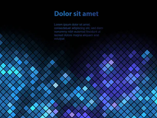 Vector illustration of Shiny background with sequins