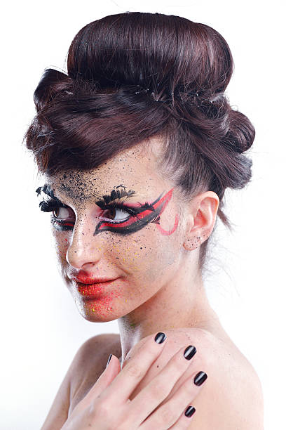 istock Beautiful Woman with  Luxury Makeup 465134781