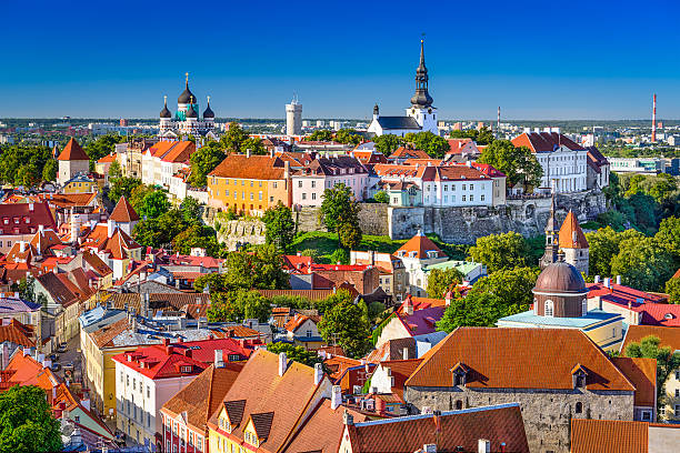 istock Estonia, Tallinn Skyline 465135310