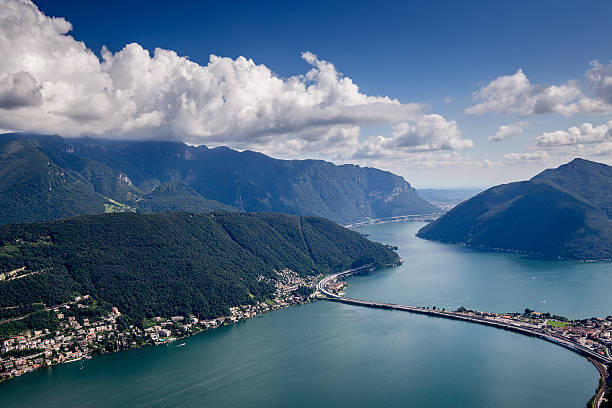 istock Lake Lugano, Ticino. Switzerland 465135314