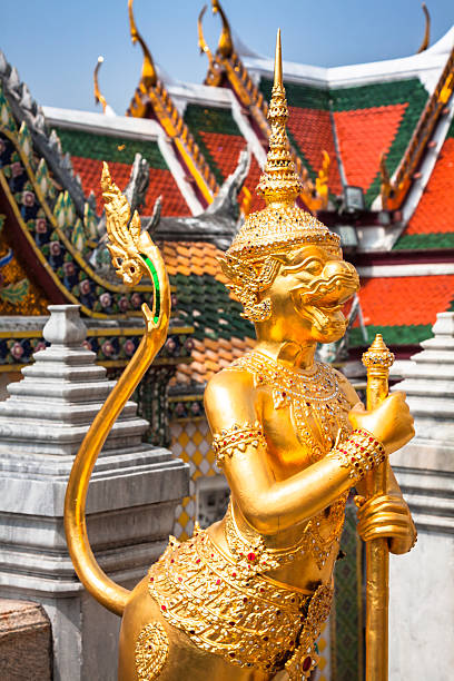 istock Golden Angle at Wat Phra Kaeo, Bangkok 465135590