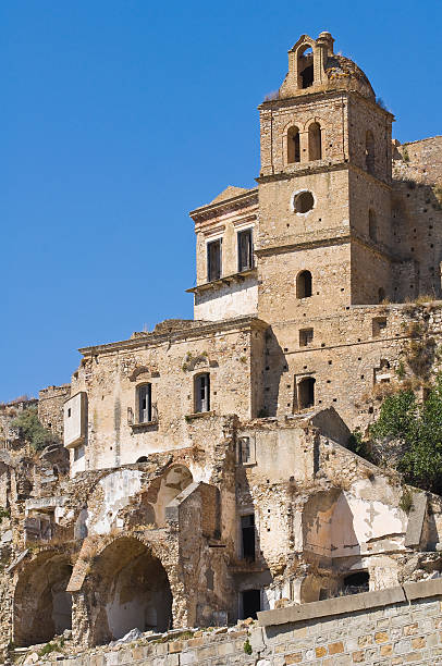istock Panoramic view of Craco. Basilicata. Italy. 465138274