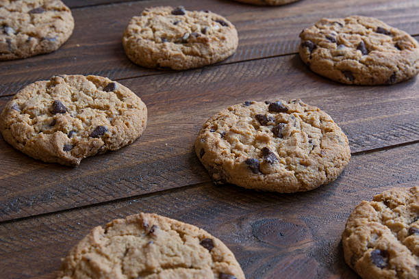 istock Freshly baked chocolate chip cookies 465139088