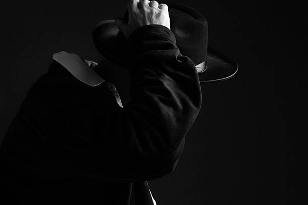 istock Mystery Man in the Dark 465139606