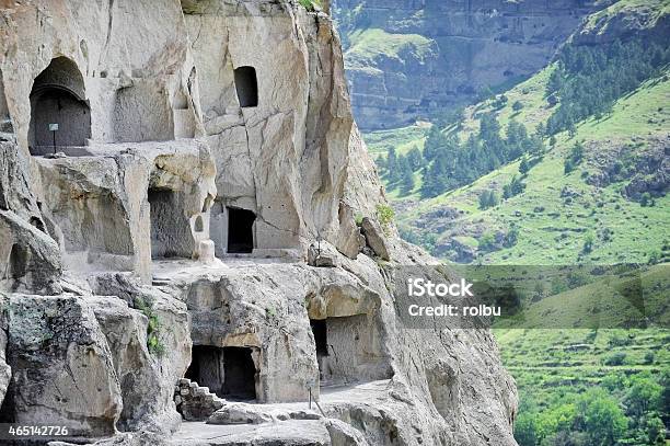 Vardzia Cave City In Summer Stock Photo - Download Image Now - 2015, Architecture, Caucasus