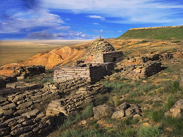 istock Ruins of an ancient Muslim cemetery 465144840