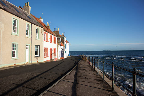 istock Scotland - Harbour and Houses 465147350