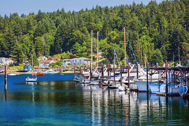istock White Sailboats Marina Reflection Gig Harbor Washington State 465147960