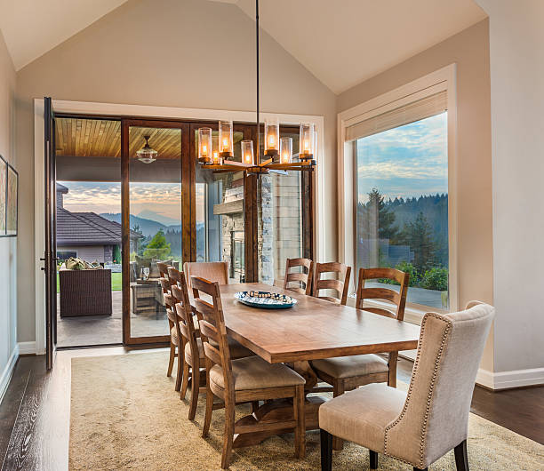istock Dining Room in Luxury Home 465150628
