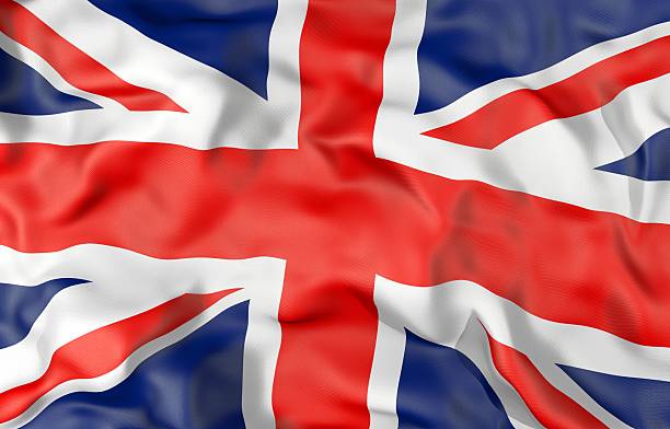 istock United Kingdom 3D flag illustration 465151230