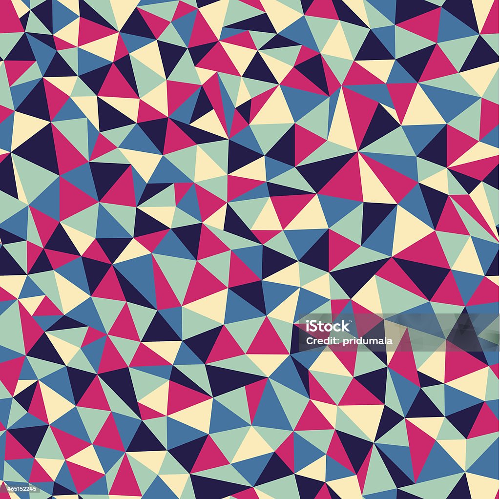Seamless texture with triangles, mosaic endless pattern Abstract stock vector