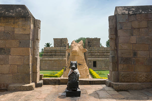 istock The two Nandi statues at Gangaikunda Temple. 465152852