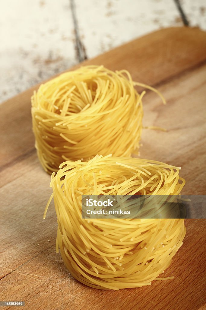 Pasta Tagliolini Couscous Stock Photo