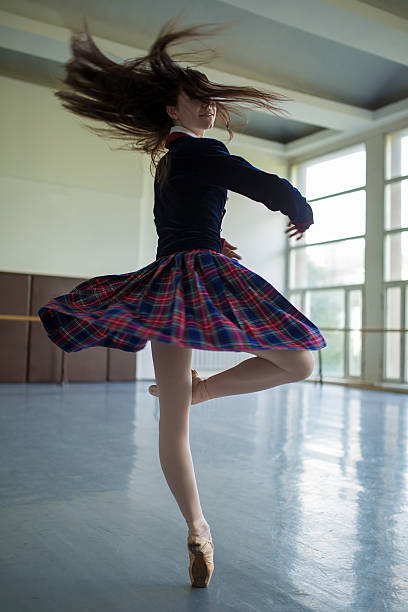 istock Long-haired ballerina 465153974