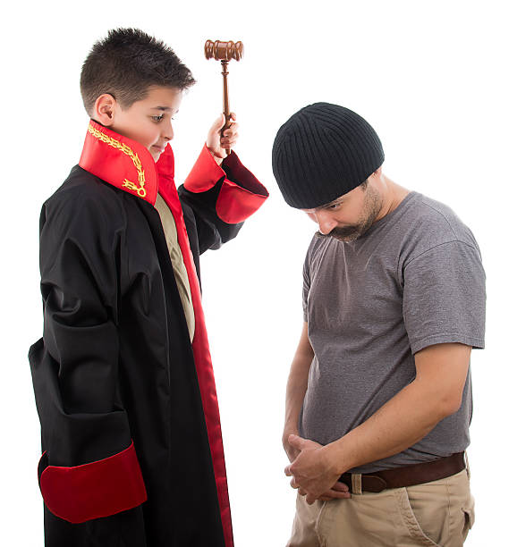 istock Child Judge Punishes 465154951