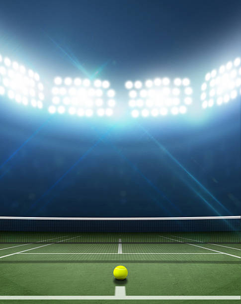 istock Stadium And Tennis Court 465155818
