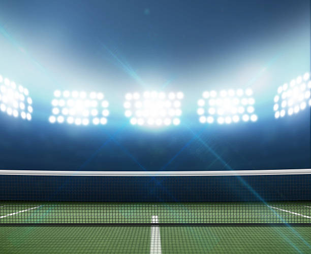 istock Stadium And Tennis Court 465155838