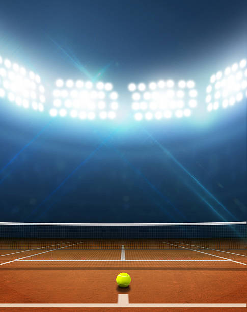 istock Stadium And Tennis Court 465155892