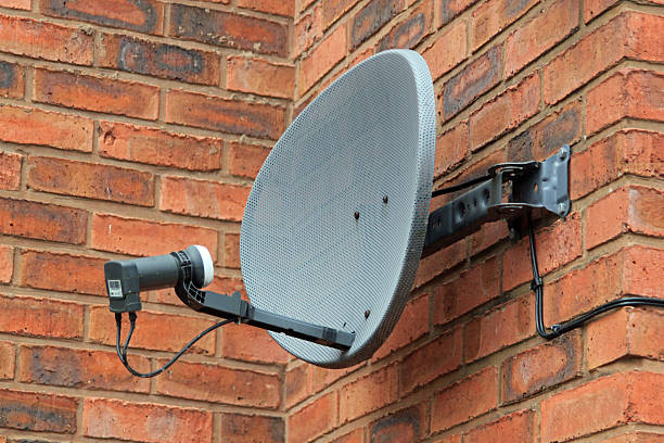 istock Close up of a satellite dish 465157880
