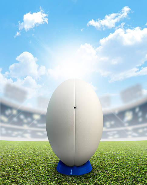 istock Rugby Stadium And Ball 465158016