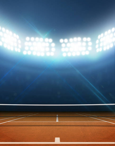 istock Stadium And Tennis Court 465158582