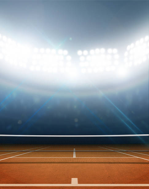istock Stadium And Tennis Court 465158586