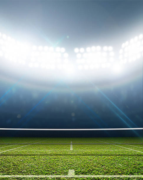 istock Stadium And Tennis Court 465158598