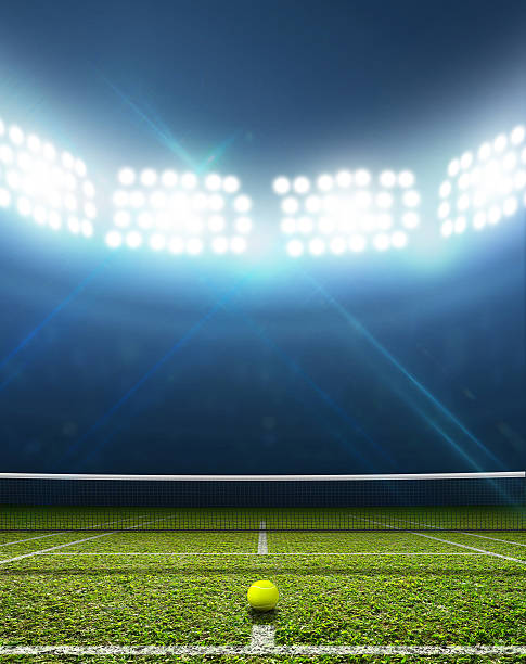 Stadium And Tennis Court
