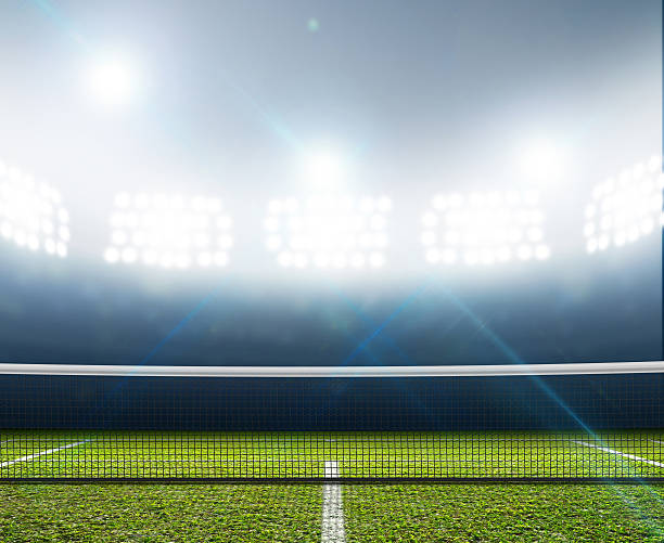 istock Stadium And Tennis Court 465158618