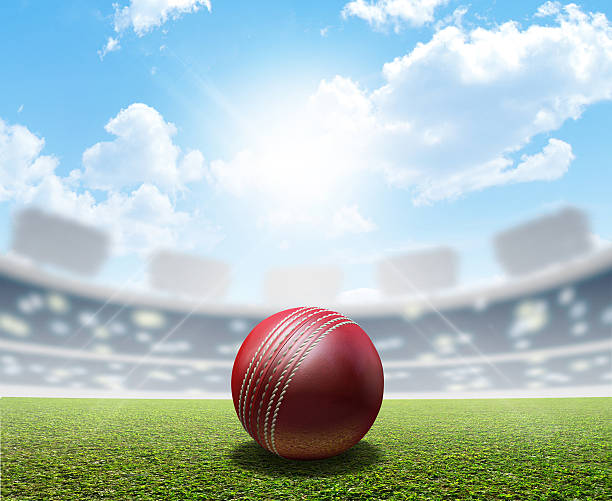 istock Cricket Stadium And Ball 465158726