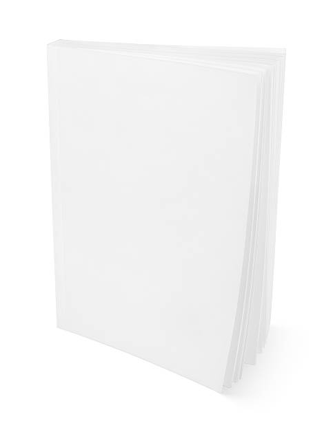 Blank book on white Blank white book isolated on white with clipping path paperback photos stock pictures, royalty-free photos & images