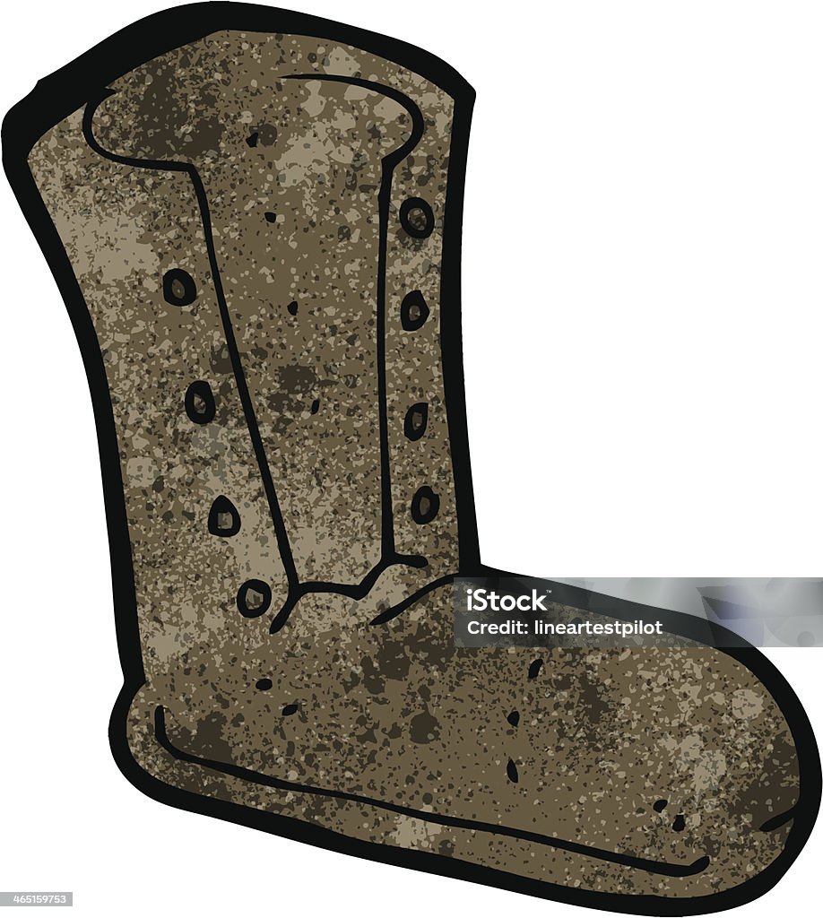 Old Boot Animation Cartoon Old Boot Stock Illustration - Download Image Now - Boot ...